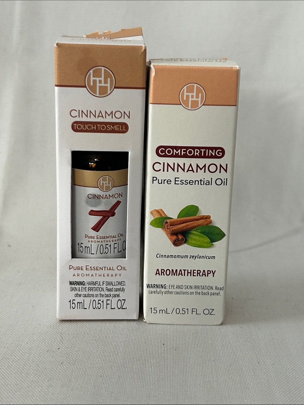 Cinnamon Pure Essential Oil - Aromatherapy (15 mL) Set of 2 New